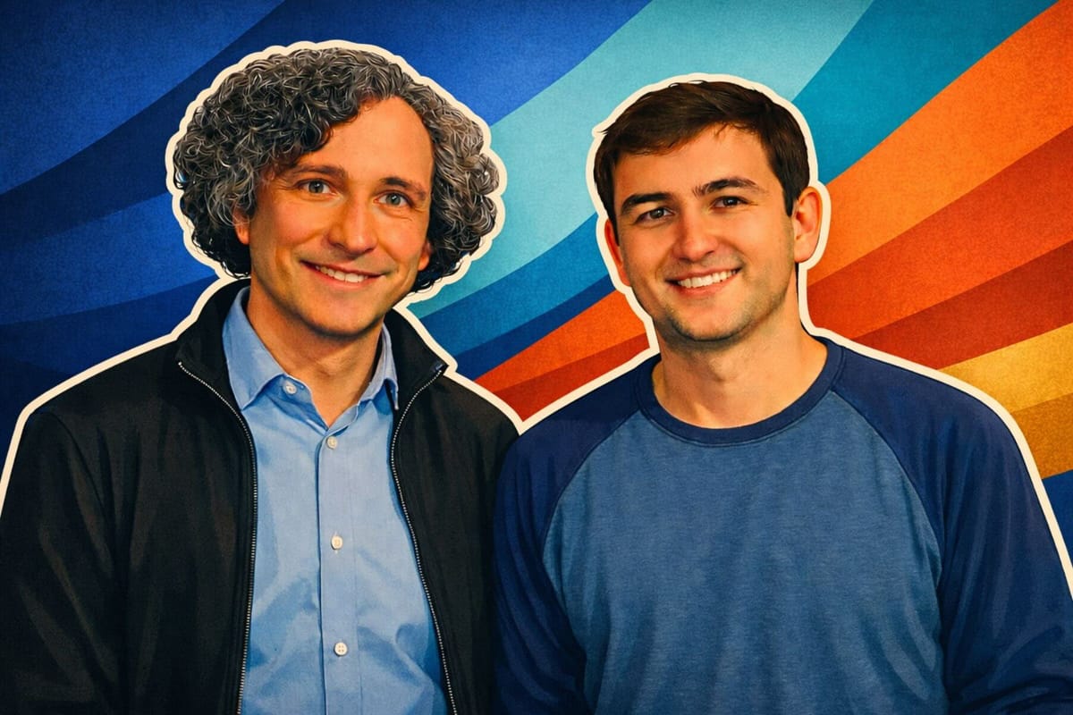 Mykola Maksymenko (left), co-founder and CTO of Haiqu, and Richard Givhan (right), co-founder and CEO.