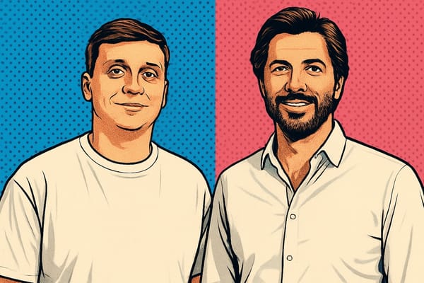 Clearly co-founders Dmytro Kovalenko (left) and Dmytro Marakhovskyi (right).
